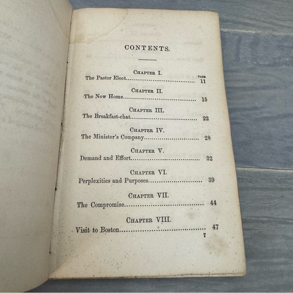 Antique THE SUNNY SIDE; or, the Country Minister's Wife 1851Hardback Book - Picture 13 of 17